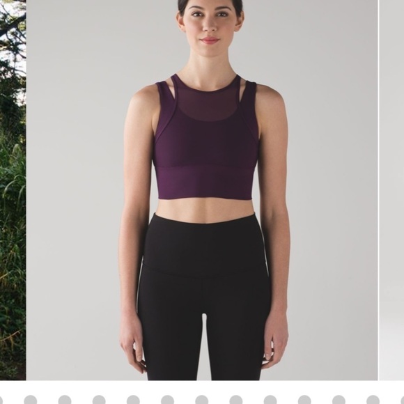 Lululemon Double Tap Bra II
Darkest Magenta 6 - Picture 6 of 8